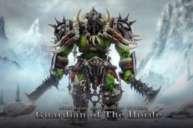 Mithril Action NO.2 Warrior 1/10 Guardian of The Horde Mithril Action NO.2 Warrior 1/10 Guardian of The Horde