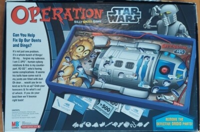 Operation Star Wars Edition R2-D2 Silly Skill Game 100% Complete
