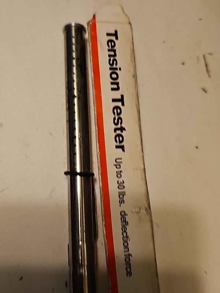 Gates Belt Drive Tension Tester 74010076 Pencil Type 30 Lbs Deflection