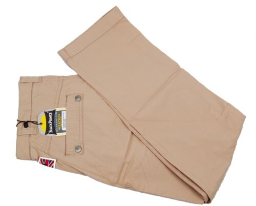 Authentic Black Prince Belstaff Emanuel Beige Cotton Pants Mens Trousers EU 44