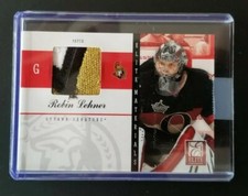 2010-11 UPPER DECK #40 ROBIN LEHNER DONRUSS ELITE PATCH /15 3 CLR