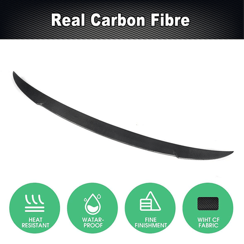Für Maserati Ghibli M157 SQ4 2014-20 Carbon Heckspoiler Spoiler Heckflügel Lippe - Bild 6 von 12