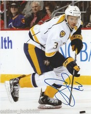 Nashville Predators Seth Jones Signed Autographed 8x10 COA C