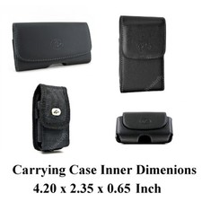 Universal Pouch Case for Flip Phone or Smartphone Up To 4.20x2.35x0.65 Inch
