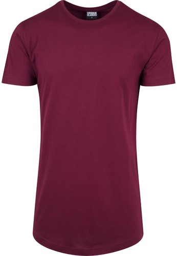 Urban Classics Shaped Long Tee Basic T-shirt Extra Long Jersey Regular Oversize - Picture 83 of 186