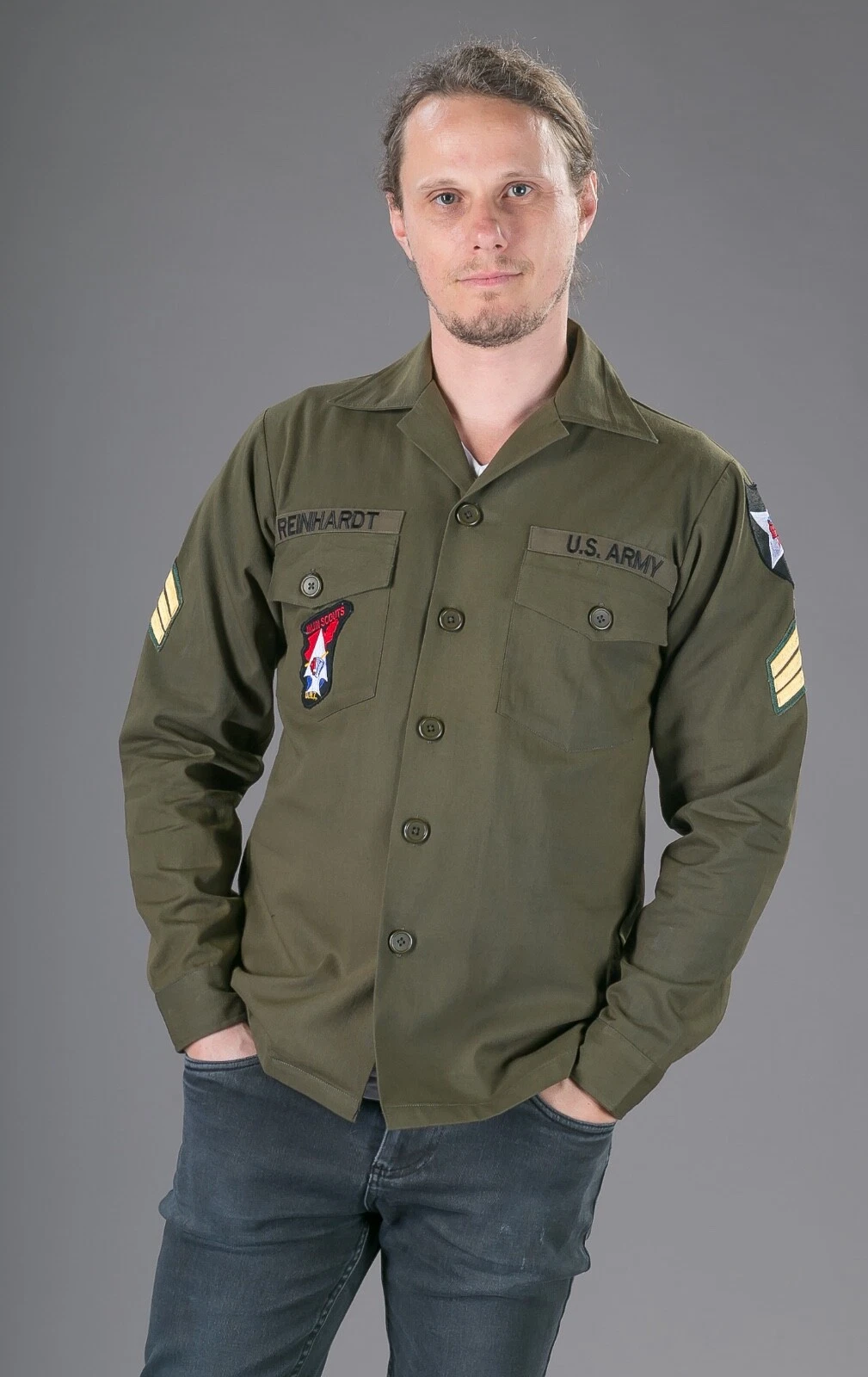John lennon camisa militar new arrivals