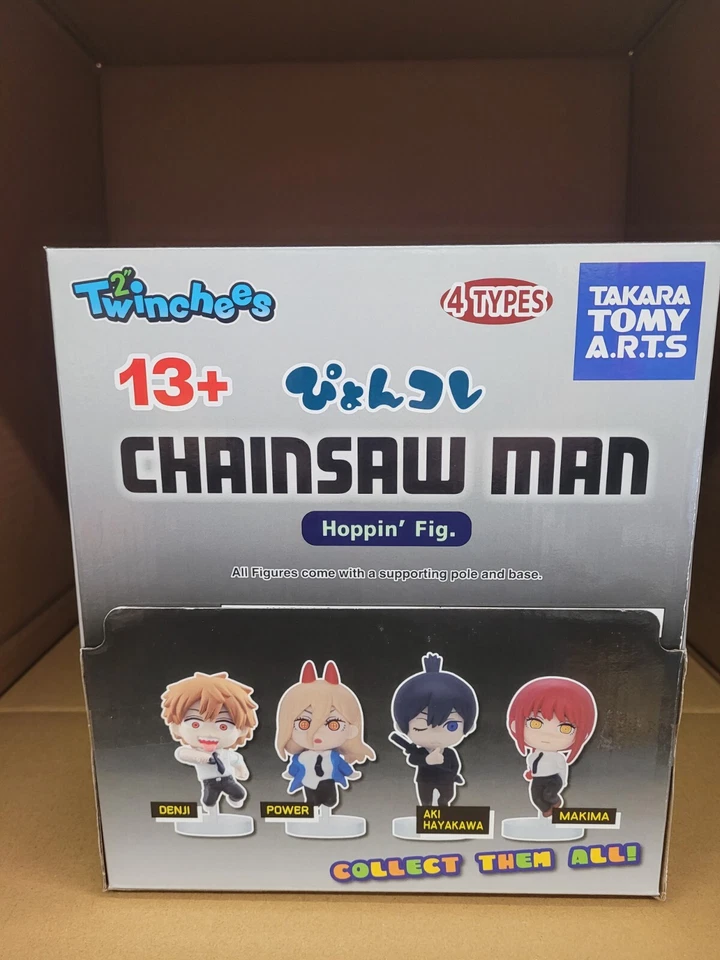 4 PIECES LOT TAKARA TOMY A.R.T.S CHAINSAW MAN MYSTERY FIGURES BLIND BAG - Image 2 of 4