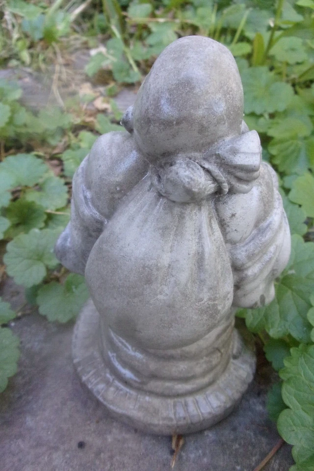 Estatua de Buda de hormigón cemento oriental yoga meditación estatua 6" H x 4" W Foto 4 de 4