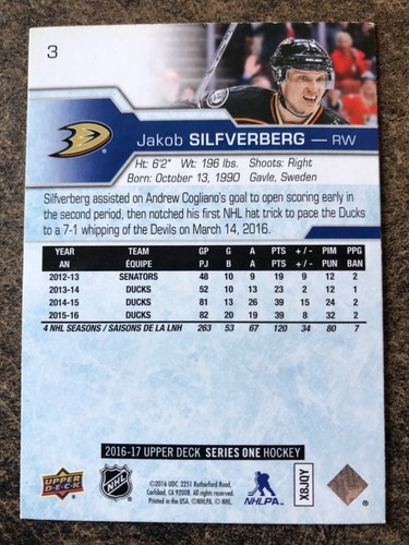 2016-17 Upper Deck - Base #1-200 (YOU PICK) - Picture 8 of 374