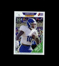 RARE 2021 Leaf Pro Set WHITE PRIZM ROOKIE DAMONTE COXIE 2/2 RC! Memphis 1/1