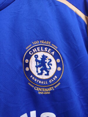 Chelsea 2005 2006 Home Jersey Centenary Shirt Vintage Soccer Umbro