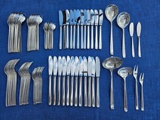 Men&uuml;besteck, Tafelbesteck, Wilkens Classic, 800er Silber, 12 Personen, 104 Teile
