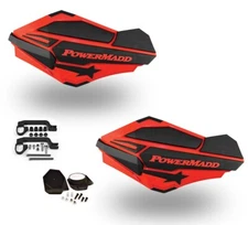 Powermadd Sentinel Handguard Hand Guards Mirror Kit Red Black Raptor Banshee YFZ