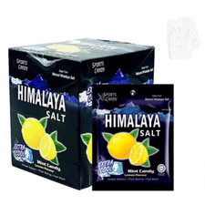 1 X Himalaya Salt Sport Mint Candy Lemon Flavour Throat Soothing 12 pack X 15g 