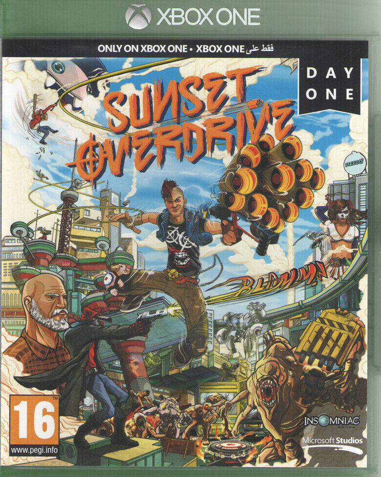 Sunset Overdrive [ DAY ONE Edition ] (XBOX ONE) NEW