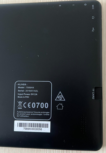 KLIPAD 2-in-1 Tablette Docking avec Clavier 8.95 Android Ordinateur For Parts - Photo 15/22