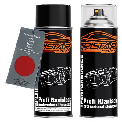 Autolack Spraydosen Set für MG Morris Roewe Rover Triumph 368 Ember Glow