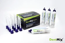 Box of 4 Dentmix Bite Registration Fast Set Impression Material with 12 Tips.