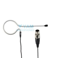 YAM Black EM2-C4S Single Headset Mic For Shure Wireless Designed for children