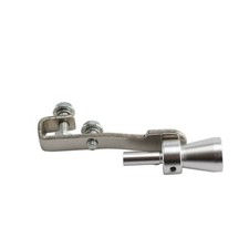 Silve Tubo di Scarico Oversize Roar Maker Turbo Suono Fischietto Simulatore per Auto S