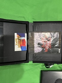 Neo Geo ***AES Gold*** System 2 Controllers OG Box & 3 Games