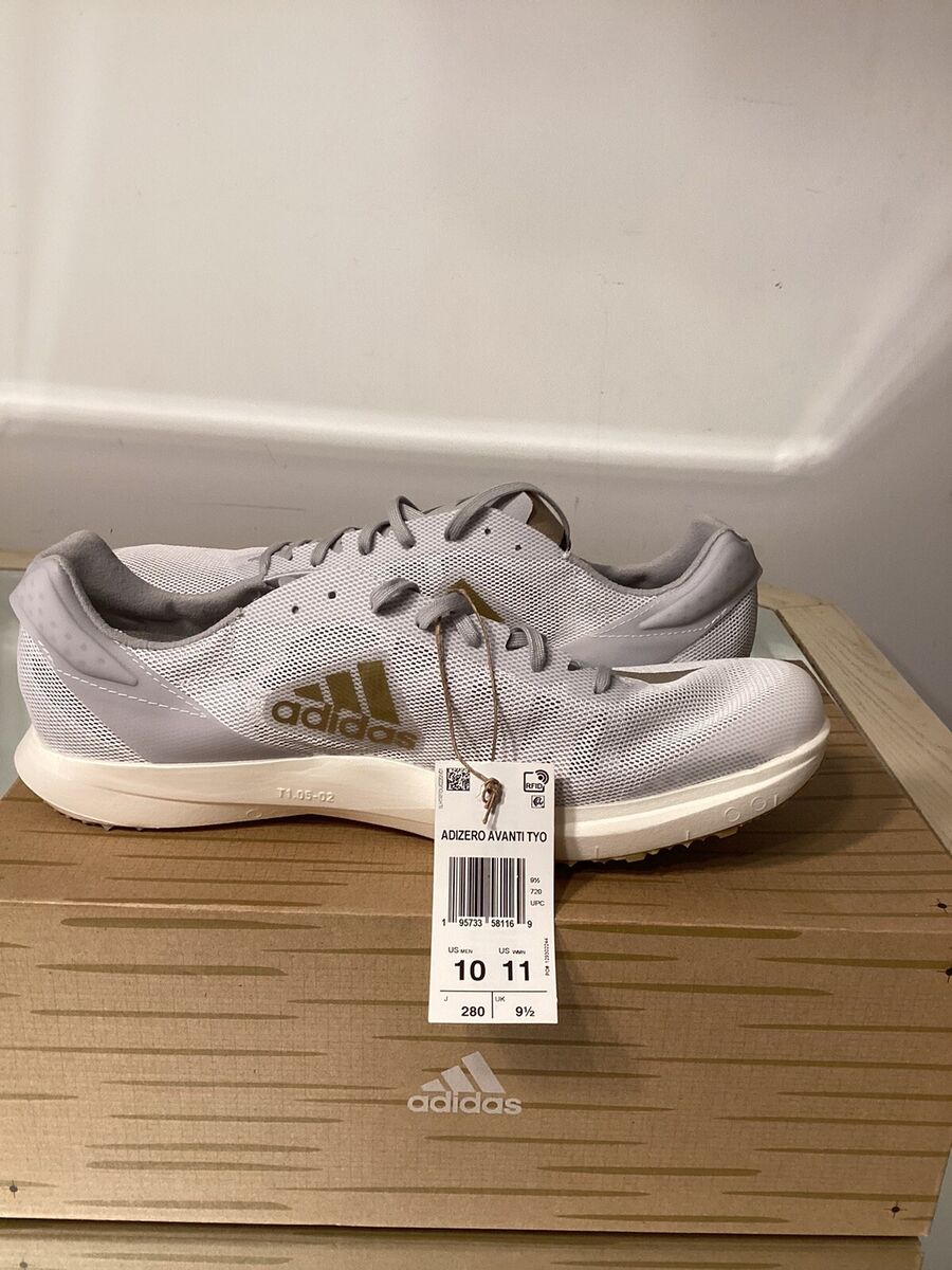 Adidas Avanti TYO Tinman Elite Track And Field White Gold Adidas Avanti TYO Tinman Elite Track And Field White Gold