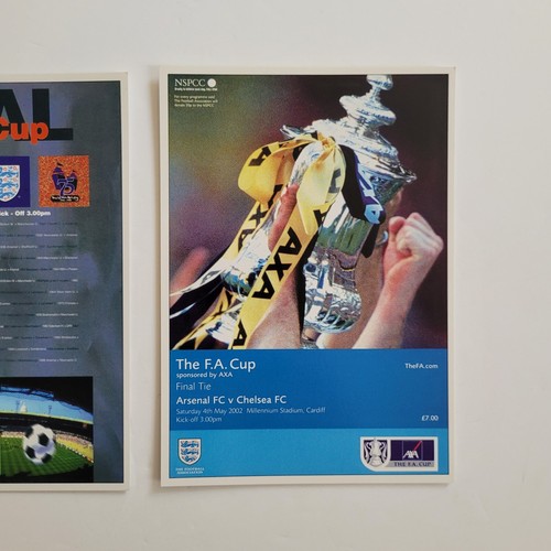 Arsenal FC Postcard Bundle x2 FA Cup Finals The Sporting Postcard Co 2 Postcards - Picture 3 of 4