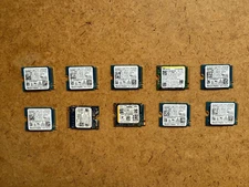 256GB M.2 NVMe SSD 2230 30mm 2230 PCle - Major Brands Lot of 10