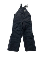Black Relaxed Fit Duck Carhartt bib overall