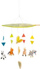 Mobile Jungle Holz - Deko - Dschungelwelt mit...