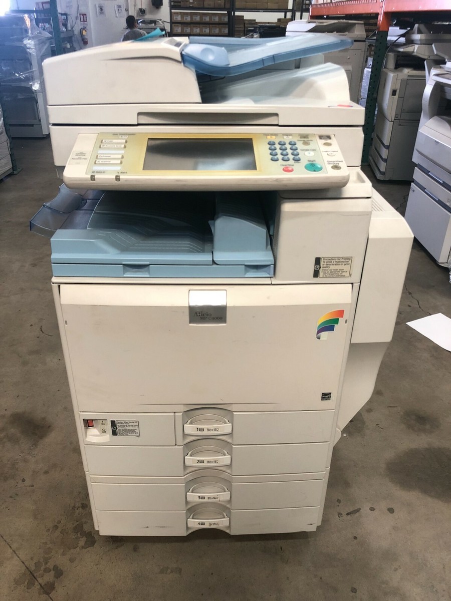 Ricoh Aficio MP4000 Multi-Function Printer | eBay
