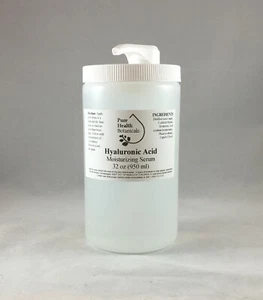 32 oz Hyaluronic Acid Hydrating Serum with Pump - HA, WHOLESALE, BULK