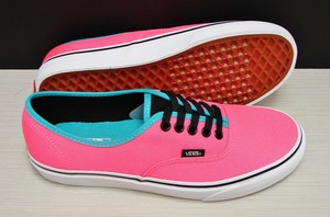 pink vans size 9