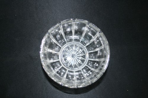 ancien confiturier en porcelaine de vieux Paris peinte et cristal fin XIX ème - Picture 6 of 8
