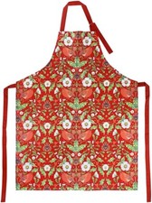 Küchenschürze - Christmas Berry Thief (William Morris inspiriert) Design