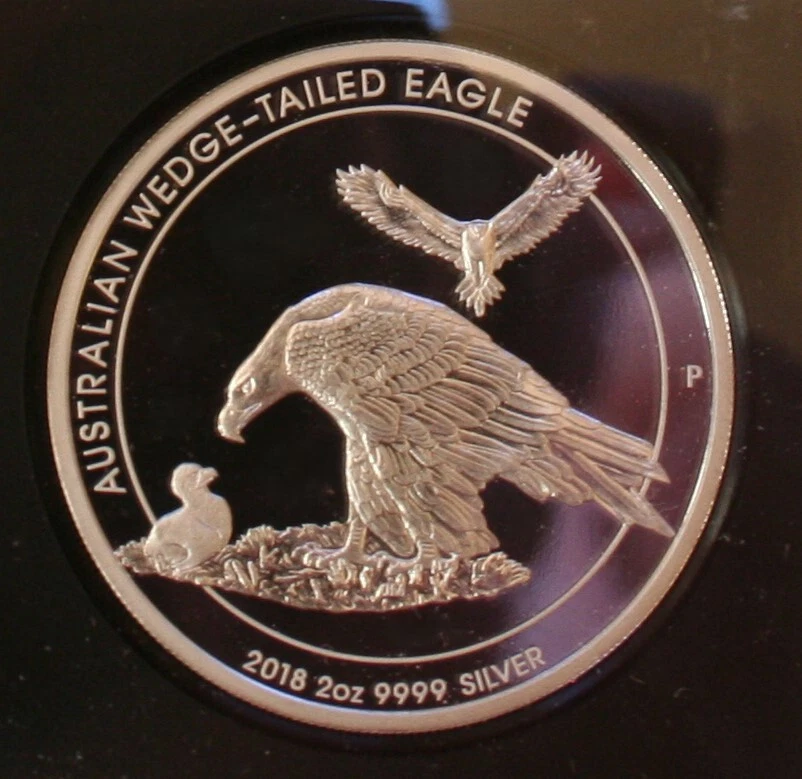 2018P 2oz AUSTR S$2 WEDG-TAILED EAG-NGC PF70 UC-PIEFORT ISSUE-LAST ONE, MERCANTI - Imagem 2 de 4