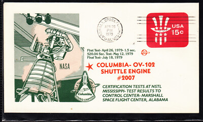 Space Shuttle STS 1st Test Engine 207, Marshall SFC 26.04.79