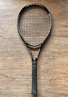 Prince O3 SpeedPort Black Midplus 100 Grip #3 4-3/8 Tennis