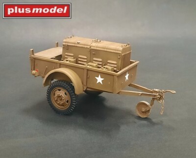 MW22 PLUSMODEL 542 UD TRAILER K-52  ANHÄNGER MIT GENERATOR ACCESSORIES