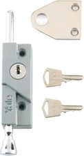 Yale Multi Purpose Door Bolt Silver Enamel Finish for Aluminium and Wooden Doors