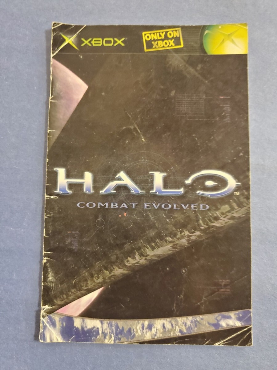 Halo Combat Evolved Original XBOX Instruction Manual Only | eBay
