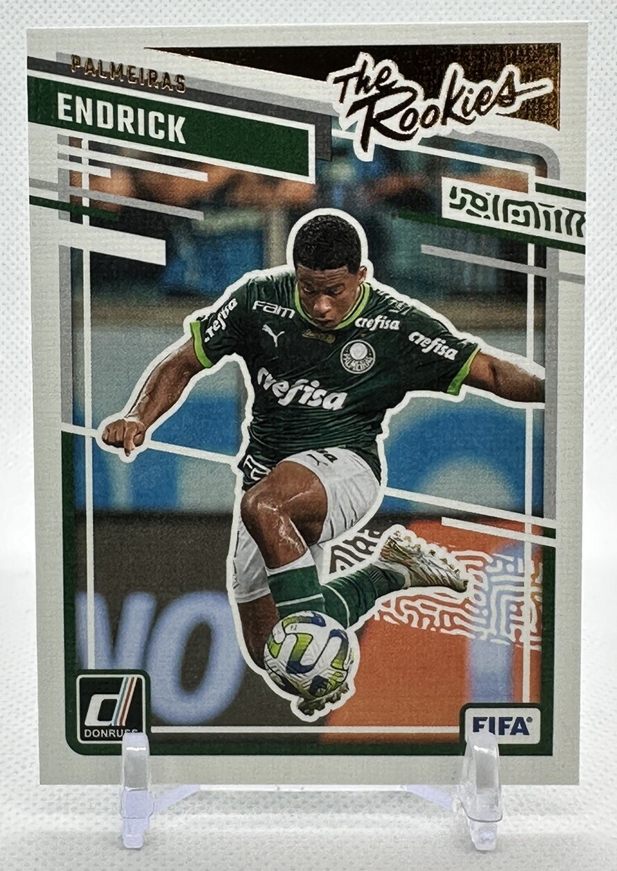 Endrick 2023-24 Panini Donruss Soccer #14 The Rookies Palmeiras 