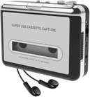 Cassette Player-Cassette Tape to MP3 CD Converter- Powered by Battery or USB