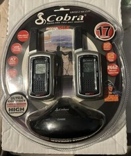 Cobra microTALK LI-6050-2 wx evp pair new FRS GMRS NOAA handheld