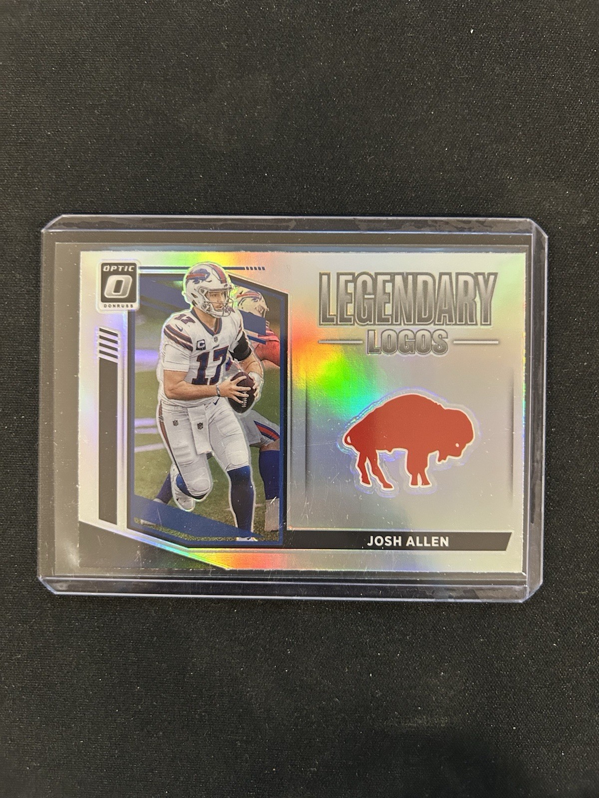 2021 Donruss Optic - Josh Allen - Legendary Logos #LL-20 Buffalo Bills SP