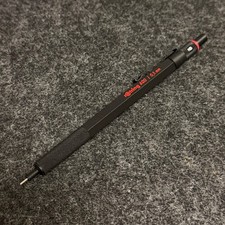 Vintage 1989 rOtring 600 0.5mm 502 605 Black Mechanical Pencil Rare NOS