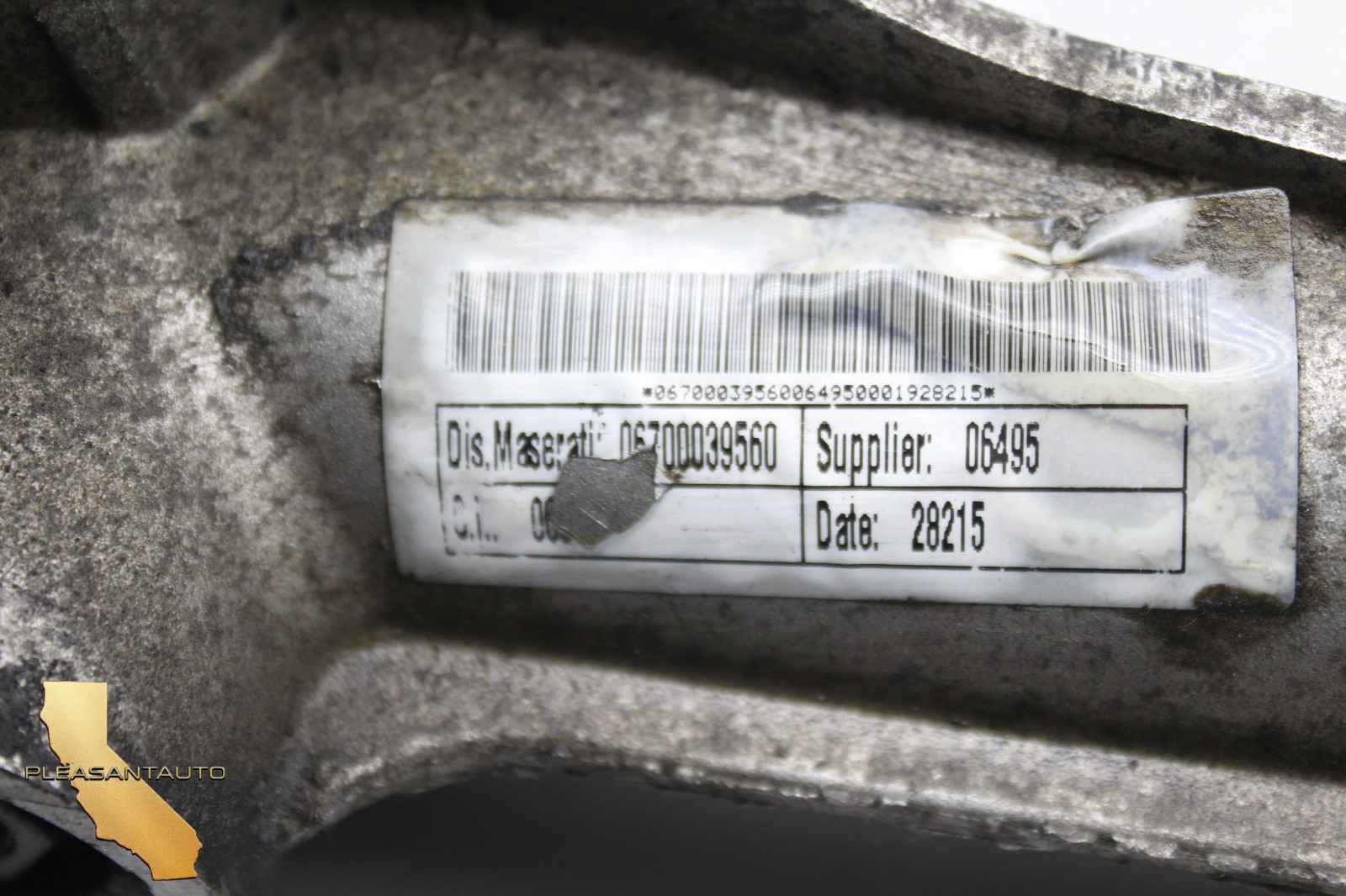 14-24 Maserati Quattroporte M156 Ghibli Power Steering Rack 670003956 OEM