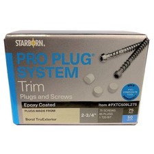 Pro Plug System for Boral Smooth Trim, 50 Lin Ft