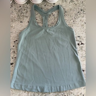 Lululemon Cool Racerback Tank Nulu Teal Size 4