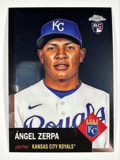 2022 Topps Chrome Platinum Anniversary 51 Angel Zerpa RC Kansas City Royals Card